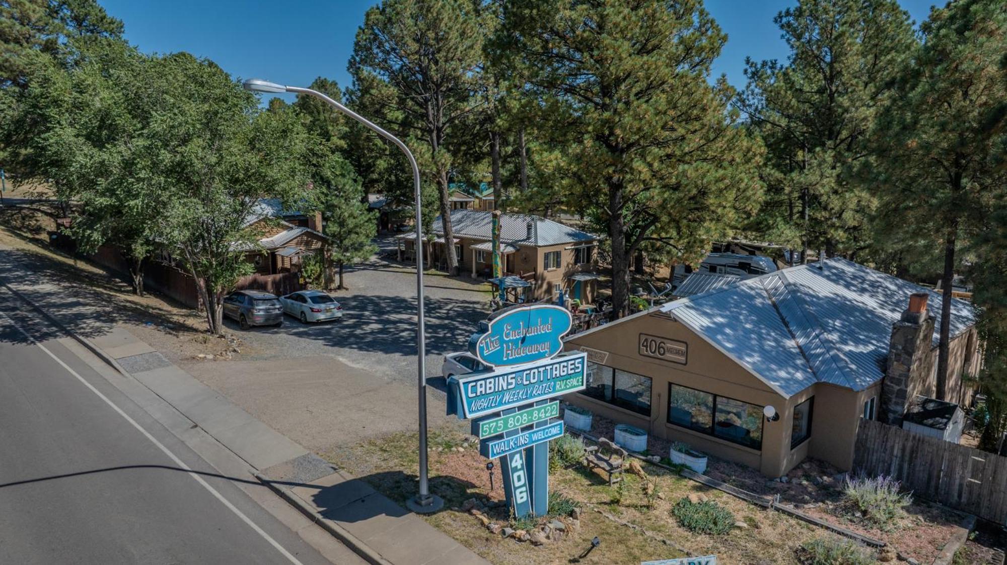 Enchanted Hideaway Cabins And Cottages Ruidoso Luaran gambar